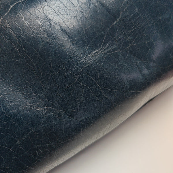 Calfskin Shoulder Bag Blue