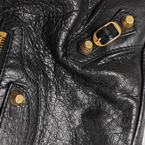 Classic City Small Lambskin Black