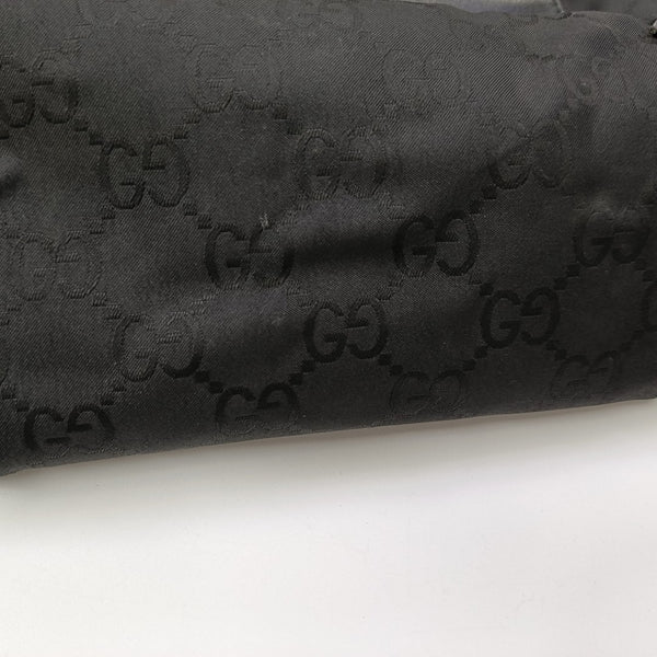 Monogram Canvas Tote Bag Black