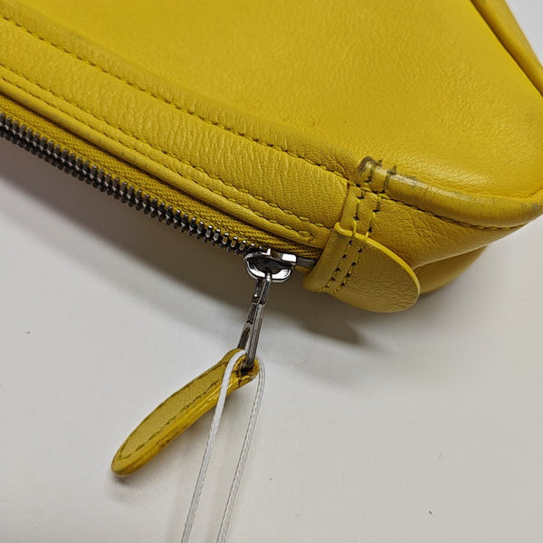 Triangle Calfskin Yellow