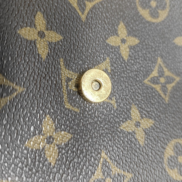 MUSETTE TANGO Monogram Coated Canvas Brown