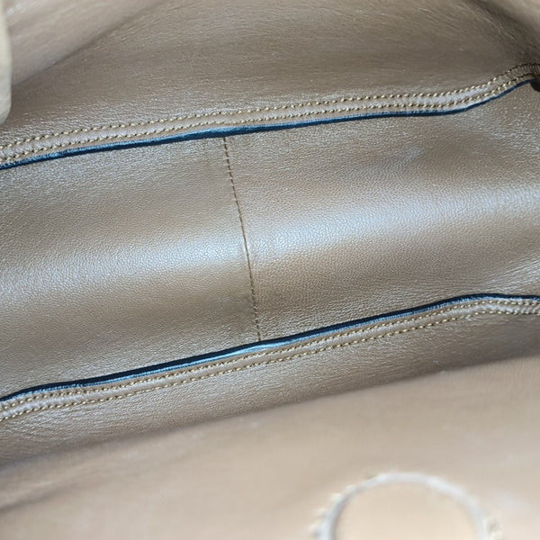 Calfskin Tote Bag Mini Brown