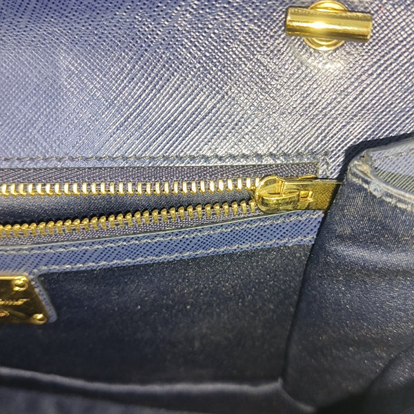 Ginny Calfskin Blue