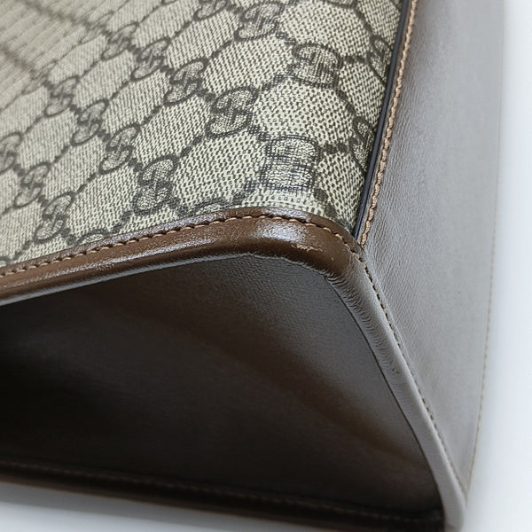 Retro Small Monogram Coated Canvas Brown