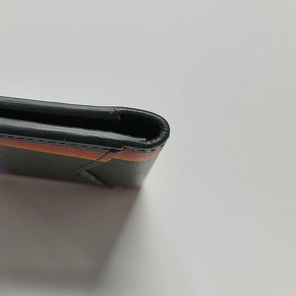 Calfskin Card Holder Black