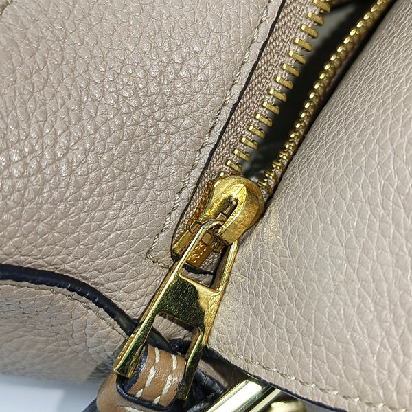 Puzzle Small Calfskin Beige
