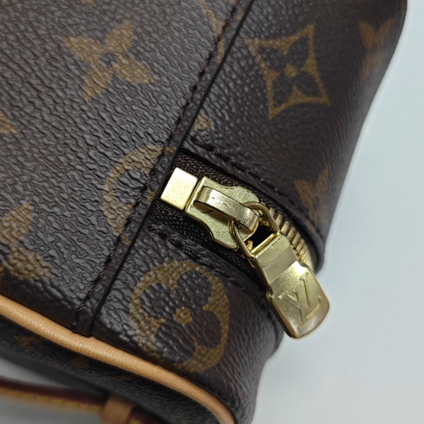 NICE Super Mini Monogram Coated Canvas Brown