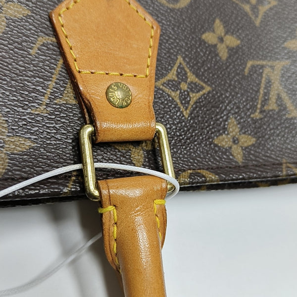 SAC PLAT GM Monogram Coated Canvas Brown