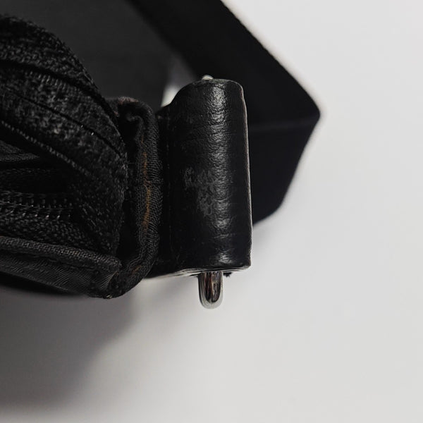 Monogram Canvas Shoulder Bag Black