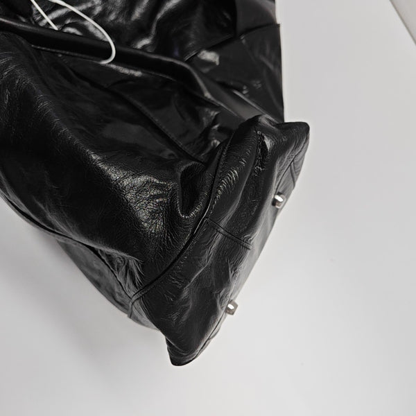 Arco Large Calfskin Black