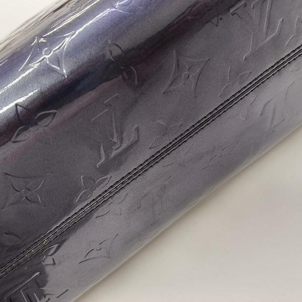 MAPLE DRIVE Monogram Calfskin Purple