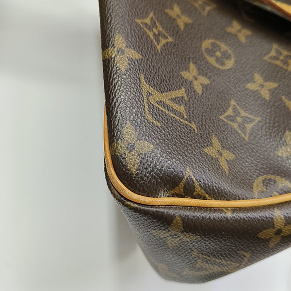 BATIGNOLLES PM Monogram Coated Canvas Brown