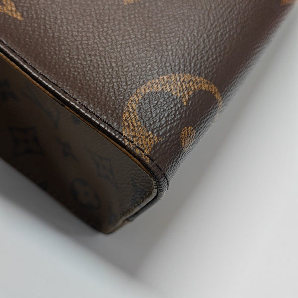 ONTHEGO PM Monogram Coated Canvas Brown