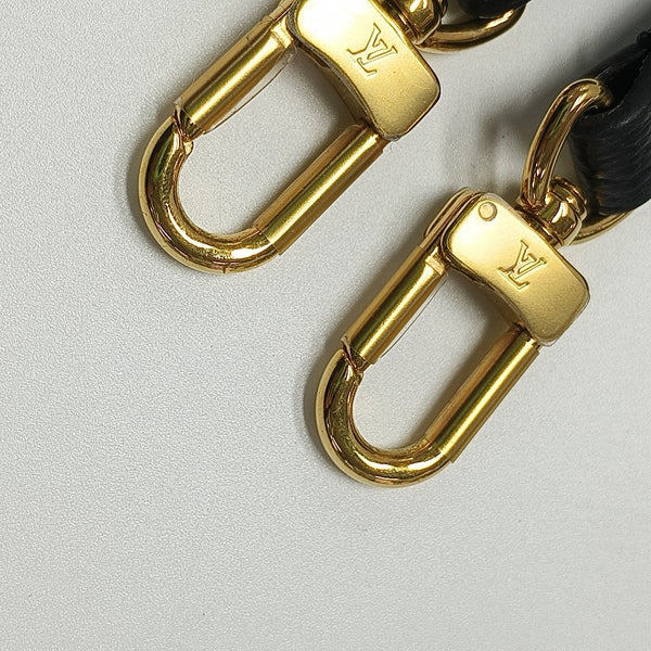 SAC PLAT Mini Monogram Calfskin Black
