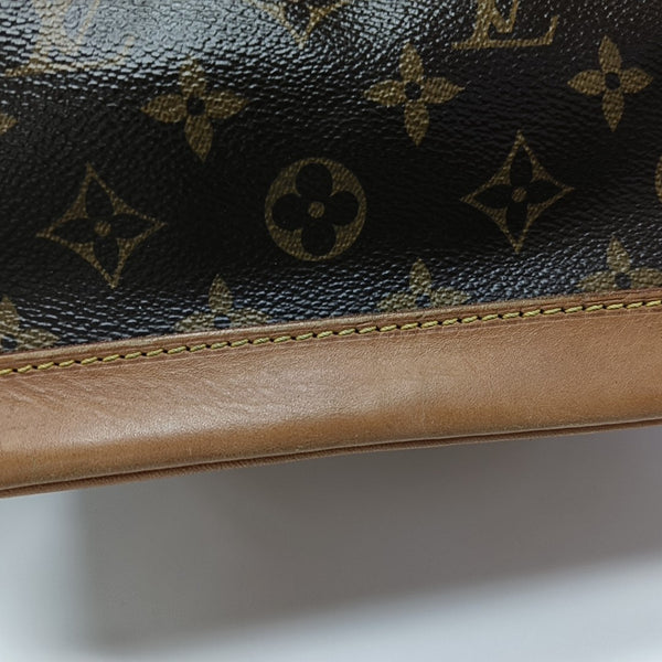 NOÉ BB Monogram Coated Canvas Brown