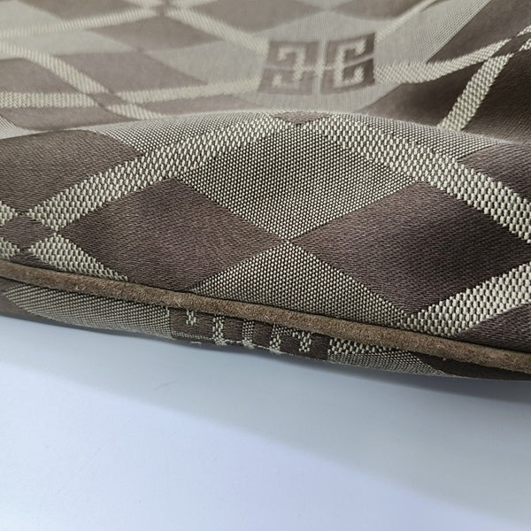 Canvas Shoulder Bag Brown