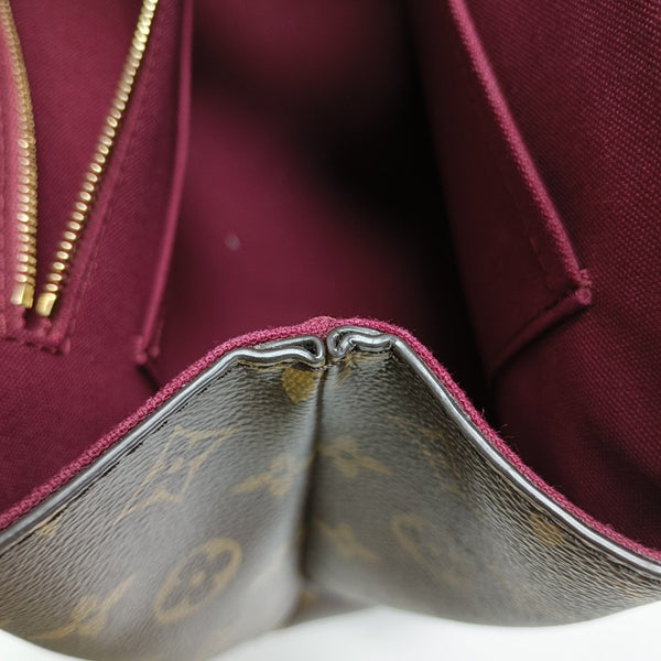 PALAIS GM Monogram Coated Canvas Brown