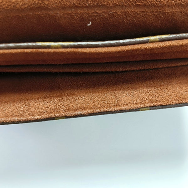 LOCKY BB Monogram Coated Canvas Brown