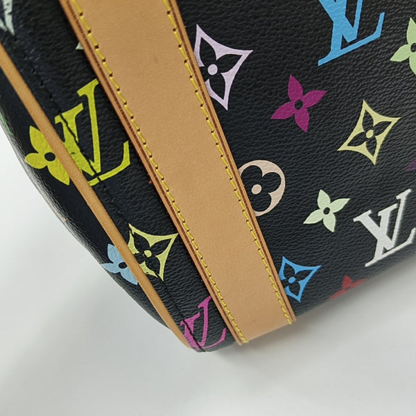 LV × TM PRISCILLA Monogram Coated Canvas Black