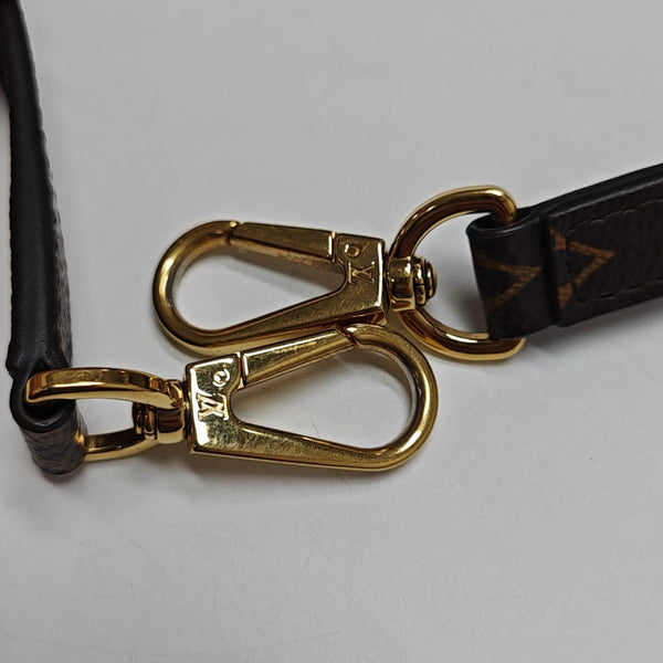 MONTAIGNE BB Monogram Coated Canvas Brown