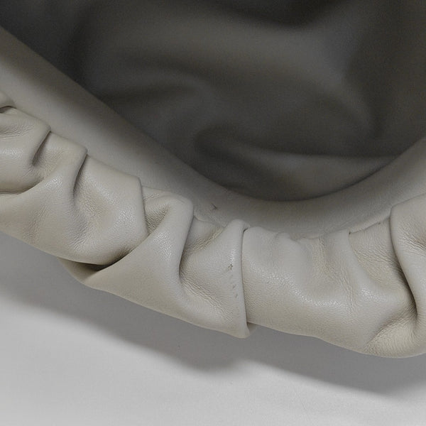 The Pouch Mini Calfskin White