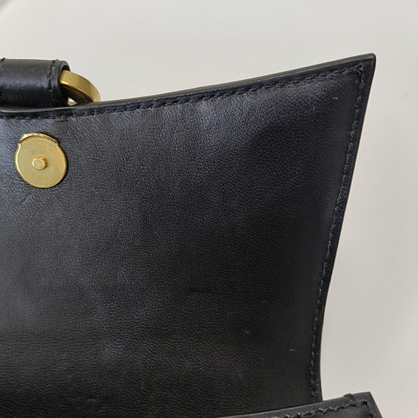 Hourglass XS Calfskin Black