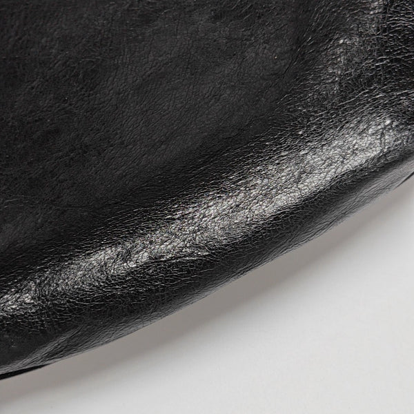 Calfskin Shoulder Bag Black