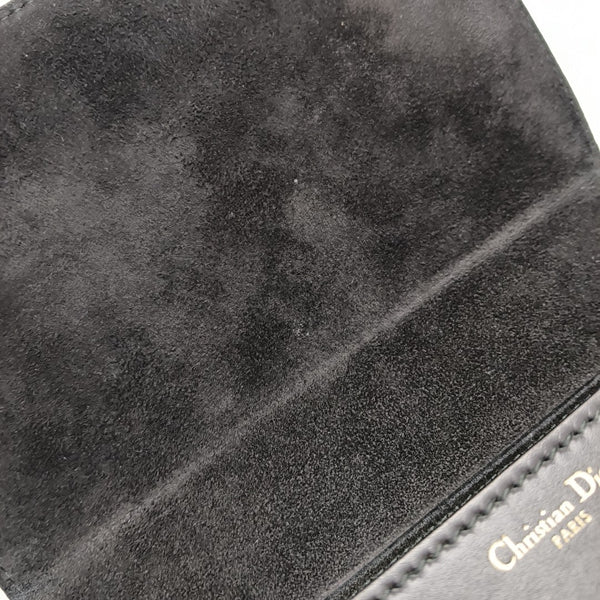 Calfskin Top Handle Bag Black