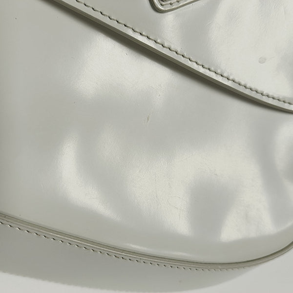Cleo Saffiano Calfskin White