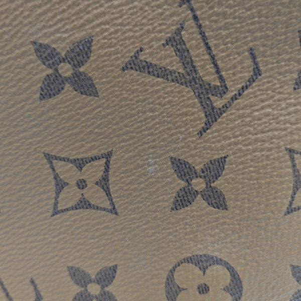 ONTHEGO MM Monogram Coated Canvas Brown