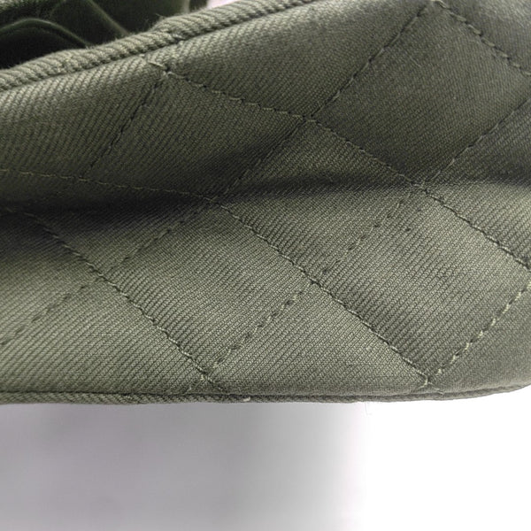 2.55 227 Quilted Canvas Green
