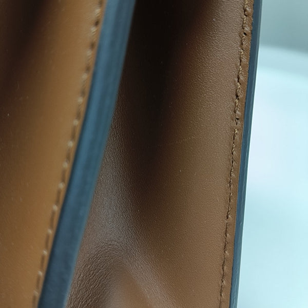 DAUPHINE MM Monogram Coated Canvas Brown