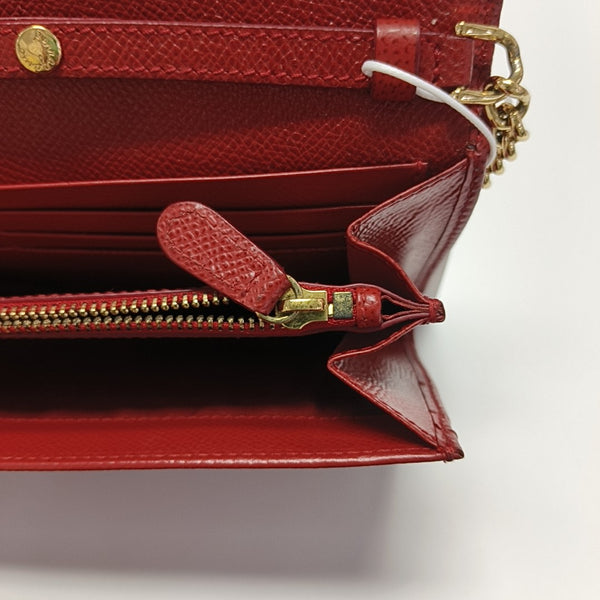 Gancini Calfskin Red