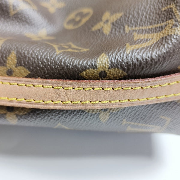NÉONOÉ Nano Monogram Coated Canvas Brown