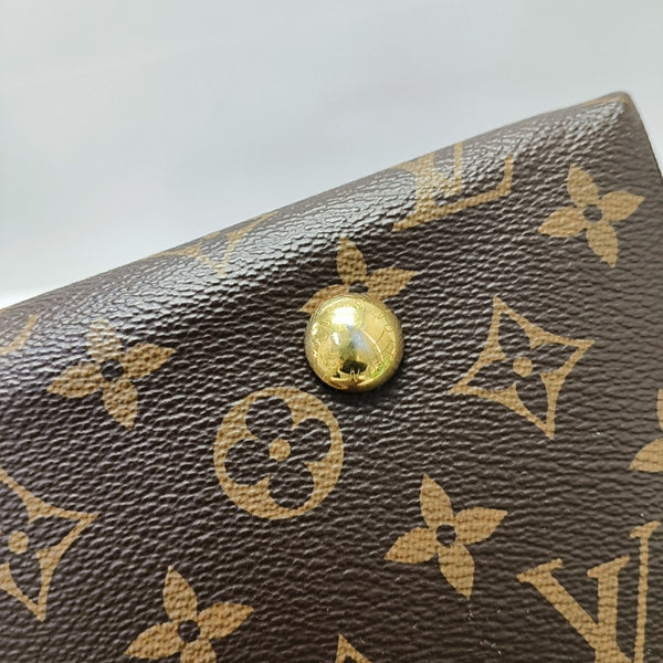 CARRYALL MM Monogram Coated Canvas Brown