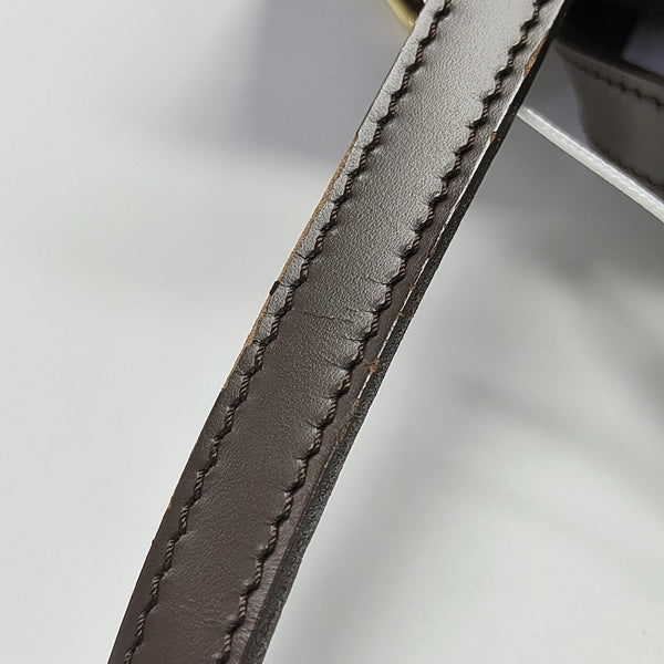 PAPILLON 26 Damier Ebene Coated Canvas Brown