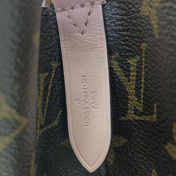 NÉONOÉ MM Monogram Coated Canvas Brown