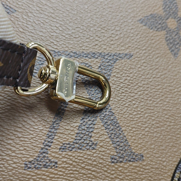 ONTHEGO PM Monogram Coated Canvas Brown