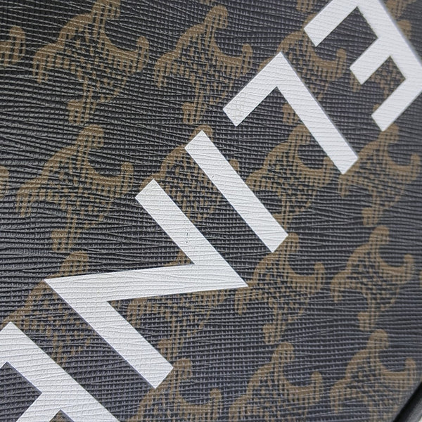 TRIOMPHE Medium Coated Canvas Black