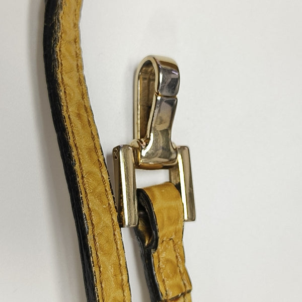 Calfskin Crossbody Bag Yellow