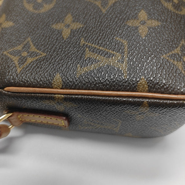 RECITAL Monogram Coated Canvas Brown