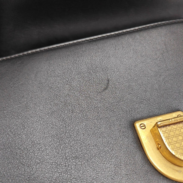 Diorama Small Cannage Calfskin Black