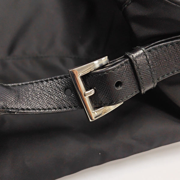 Nylon Backpack Black