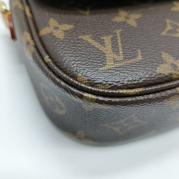 IVY Monogram Coated Canvas Brown