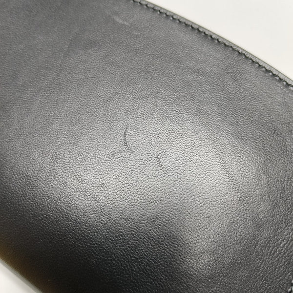 SHIELD Large Lambskin Black Wallet