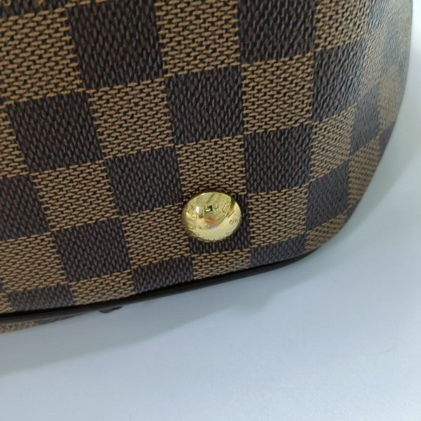 VERONA MM Damier Ebene Coated Canvas Brown