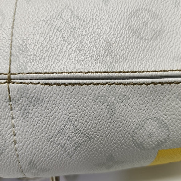 CHALK Monogram Coated Canvas Gray