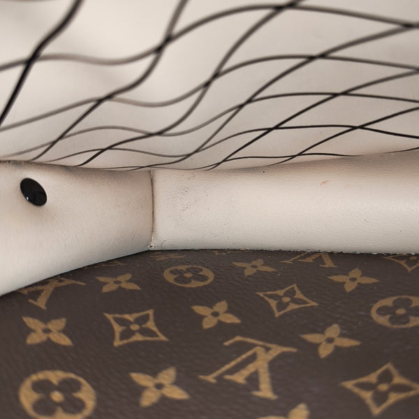 TRUNK Monogram Coated Canvas Brown