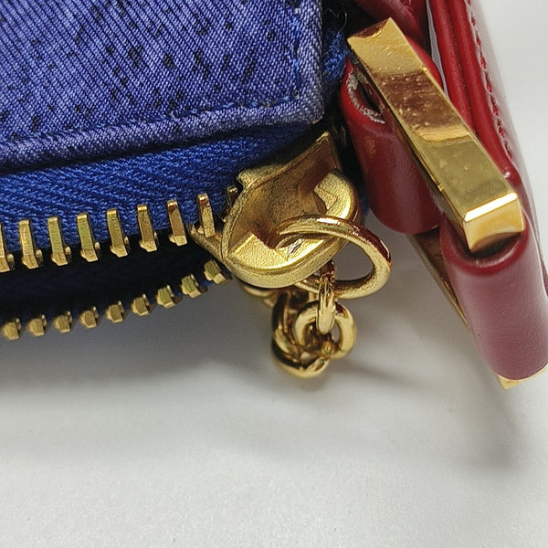 Fabric Shoulder Bag Blue
