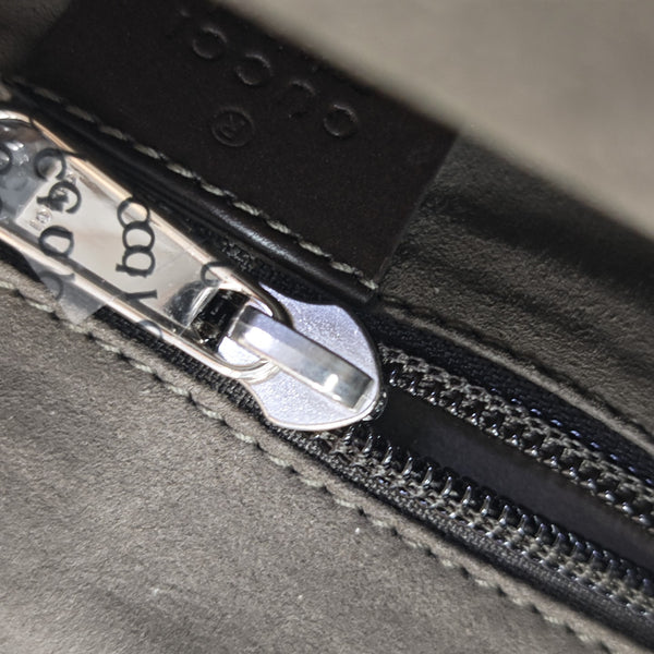 GG Supreme Monogram Coated Canvas Black